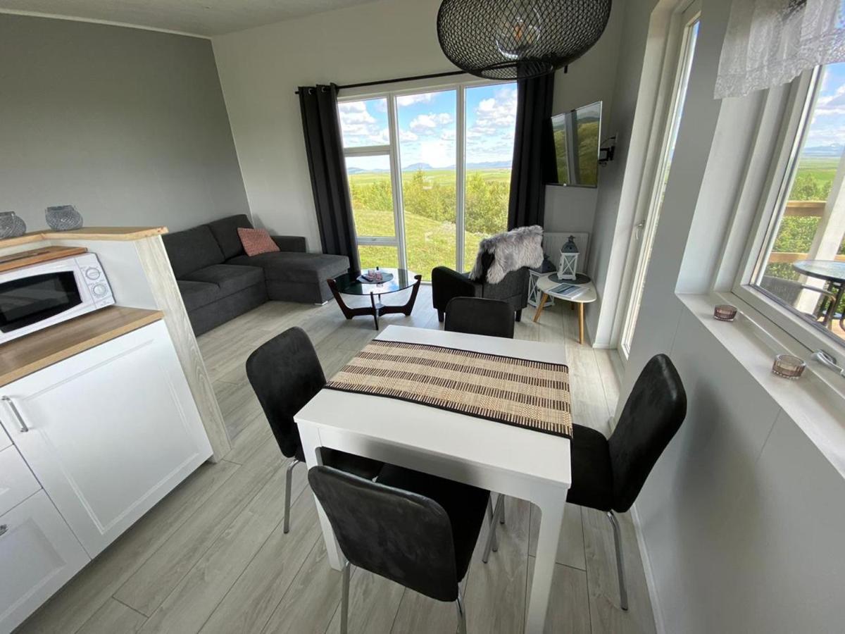 Skeiðvellir Panorama house Hella Exterior foto